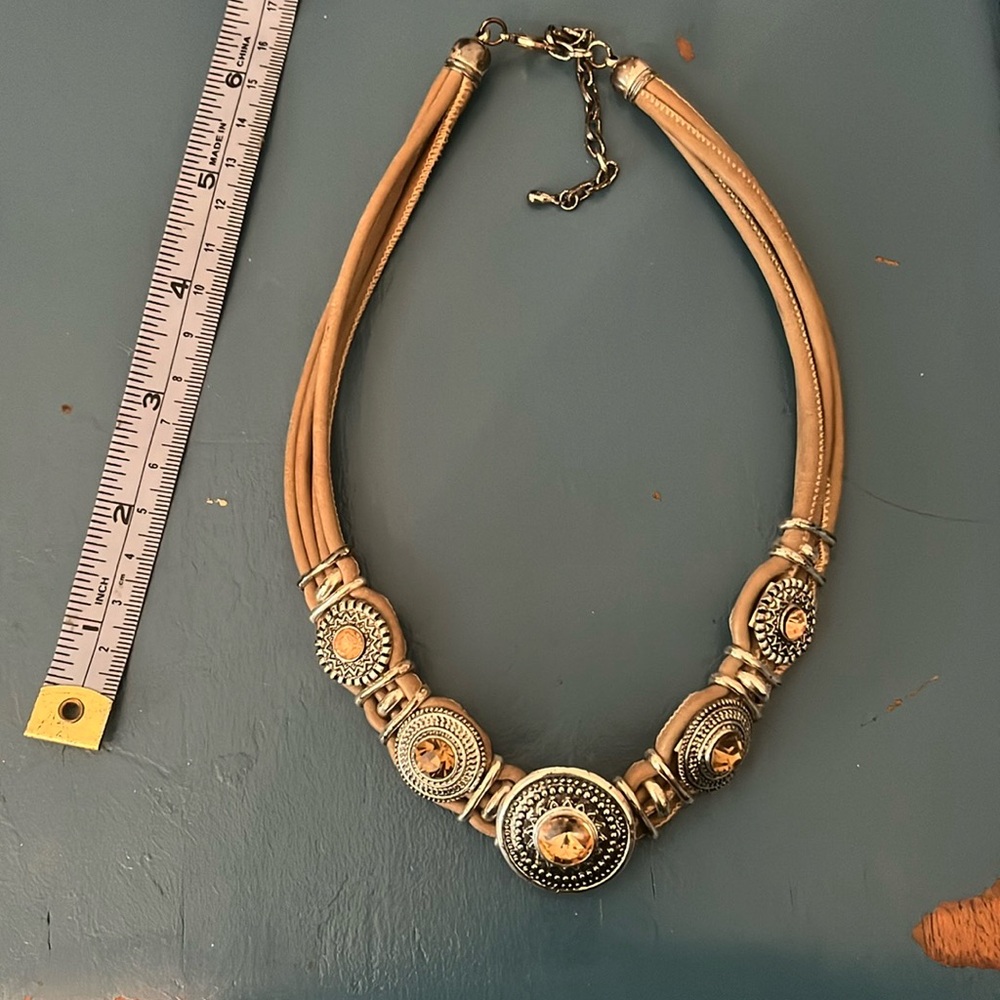 Western statement necklace